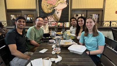 Payne Lab dinner with Dr. Xu Han