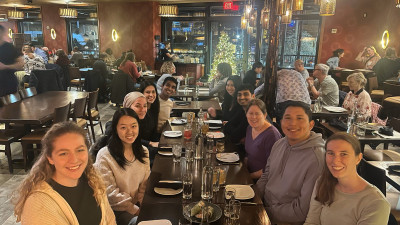 Celebration dinner for Dr. Dominguez